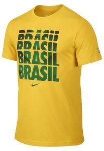 ΜΠΛΟΥΖΑ NIKE BRASIL CBF CORE TYPE ΚΙΤΡΙΝΗ (M) ΜΠΛΟΥΖΑ NIKE BRASIL CBF CORE TYPE ΚΙΤΡΙΝΗ (M)