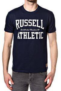  RUSSELL CREW NECK ARCH LOGO S/S TEE   (M)