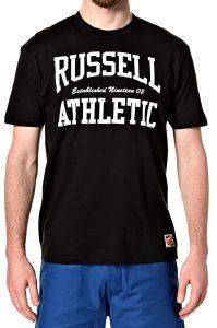 ΜΠΛΟΥΖΑ RUSSELL CREW NECK ARCH LOGO S/S TEE ΜΑΥΡΗ (XXL) ΜΠΛΟΥΖΑ RUSSELL CREW NECK ARCH LOGO S/S TEE ΜΑΥΡΗ (XXL)