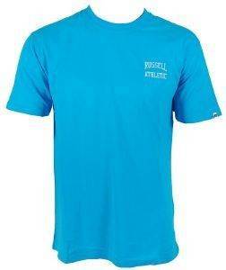 ΜΠΛΟΥΖΑ RUSSELL CREW NECK SMALL ARCH LOGO S/S ΓΑΛΑΖΙΑ (L) ΜΠΛΟΥΖΑ RUSSELL CREW NECK SMALL ARCH LOGO S/S ΓΑΛΑΖΙΑ (L)