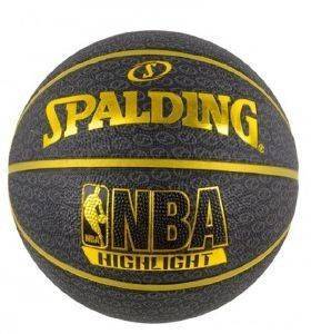  SPALDING NBA HIGHLIGHT BLACK/GOLD (7)