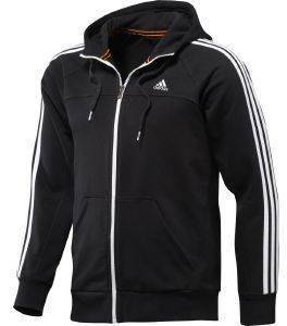 ΖΑΚΕΤΑ ADIDAS PERFORMANCE ESSENTIALS 3 STRIPES LIGHT HOODIE ΜΑΥΡΗ (M) ΖΑΚΕΤΑ ADIDAS PERFORMANCE ESSENTIALS 3 STRIPES LIGHT HOODIE ΜΑΥΡΗ (M)