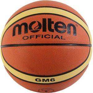ΜΠΑΛΑ MOLTEN GΜ6 FIBA APPROVED ΠΟΡΤΟΚΑΛΙ (6) ΜΠΑΛΑ MOLTEN GΜ6 FIBA APPROVED ΠΟΡΤΟΚΑΛΙ (6)