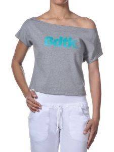 T-SHIRT BODYTALK CROP ΓΚΡΙ ΑΝΟΙΚΤΟ (S) T-SHIRT BODYTALK CROP ΓΚΡΙ ΑΝΟΙΚΤΟ (S)