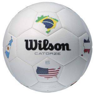 ΜΠΑΛΑ WILSON CATORZE COUNTRY WORLD ΛΕΥΚΗ ΜΠΑΛΑ WILSON CATORZE COUNTRY WORLD ΛΕΥΚΗ