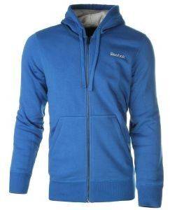ΖΑΚΕΤΑ REEBOK EL FLEECE FULL ZIP ΜΠΛΕ (S) ΖΑΚΕΤΑ REEBOK EL FLEECE FULL ZIP ΜΠΛΕ (S)