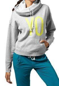 ΦΟΥΤΕΡ REEBOK YOGA COWL NECK ΓΚΡΙ ΜΕΛΑΝΖΕ (L) ΦΟΥΤΕΡ REEBOK YOGA COWL NECK ΓΚΡΙ ΜΕΛΑΝΖΕ (L)