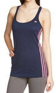  ADIDAS PERFORMANCE ESSENTIALS MID 3 STRIPES TANK / (XS)