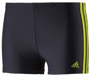 ADIDAS PERFORMANCE ΜΑΓΙΟ ADIDAS PERFORMANCE INFINITEX 3-STRIPES BOXERS ΓΚΡΙ/ΚΙΤΡΙΝΟ