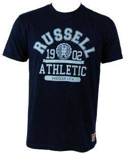 ΜΠΛΟΥΖΑ RUSSELL CREW NECK RA PRINT ΜΠΛΕ ΣΚΟΥΡΟ (M) ΜΠΛΟΥΖΑ RUSSELL CREW NECK RA PRINT ΜΠΛΕ ΣΚΟΥΡΟ (M)