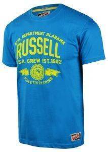 ΜΠΛΟΥΖΑ RUSSELL CREW NECK RA PRINT ΓΑΛΑΖΙΟ (L) ΜΠΛΟΥΖΑ RUSSELL CREW NECK RA PRINT ΓΑΛΑΖΙΟ (L)