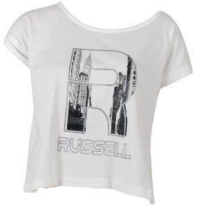 ΜΠΛΟΥΖΑ RUSSELL WIDE NECK & BODY TEE ΛΕΥΚΗ (L) ΜΠΛΟΥΖΑ RUSSELL WIDE NECK & BODY TEE ΛΕΥΚΗ (L)