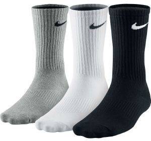 ΚΑΛΤΣΕΣ NIKE 3PPK LIGHTWEIGHT CREW ΓΚΡΙ/ΛΕΥΚΕΣ/ΜΑΥΡΕΣ (42-46) ΚΑΛΤΣΕΣ NIKE 3PPK LIGHTWEIGHT CREW ΓΚΡΙ/ΛΕΥΚΕΣ/ΜΑΥΡΕΣ (42-46)