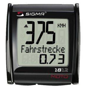 ΚΟΝΤΕΡ SIGMA MC 1812 MOTO ΜΑΥΡΟ ΚΟΝΤΕΡ SIGMA MC 1812 MOTO ΜΑΥΡΟ