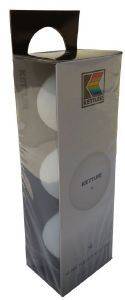 ΜΠΑΛΑΚΙΑ PING PONG KETTLER TT (7222-500) 1 STAR 40MM ΜΠΑΛΑΚΙΑ PING PONG KETTLER TT (7222-500) 1 STAR 40MM