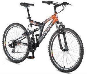 ΠΟΔΗΛΑΤΟ LEADER CHICAGO 24\'\' FULL SUSPENSION (SHIMANO) ΜΑΥΡΟ/ΠΟΡΤΟΚΑΛΙ ΠΟΔΗΛΑΤΟ LEADER CHICAGO 24\'\' FULL SUSPENSION (SHIMANO) ΜΑΥΡΟ/ΠΟΡΤΟΚΑΛΙ