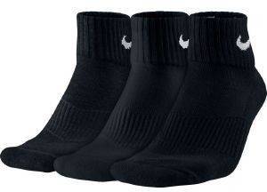 ΚΑΛΤΣΕΣ NIKE 3PPK COTTON CUSHION QUARTER ΜΑΥΡΕΣ (34-38) ΚΑΛΤΣΕΣ NIKE 3PPK COTTON CUSHION QUARTER ΜΑΥΡΕΣ (34-38)