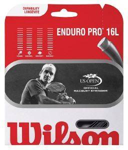 ΧΟΡΔΗ WILSON ENDURO PRO 16 L ΜΑΥΡΗ ΧΟΡΔΗ WILSON ENDURO PRO 16 L ΜΑΥΡΗ