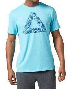 ΜΠΛΟΥΖΑ REEBOK DELTA TEE ΓΑΛΑΖΙΑ (M) ΜΠΛΟΥΖΑ REEBOK DELTA TEE ΓΑΛΑΖΙΑ (M)
