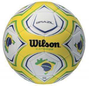 ΜΠΑΛΑ WILSON CATORZE BRAZIL ΚΙΤΡΙΝΗ (5) ΜΠΑΛΑ WILSON CATORZE BRAZIL ΚΙΤΡΙΝΗ (5)