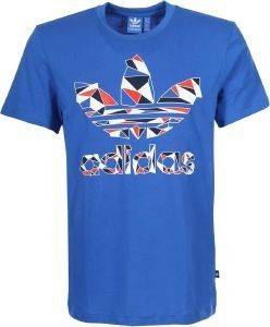  ADIDAS ORIGINALS GEOMETRIC TREFOIL GRAPHIC TEE  (S)