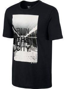 ΜΠΛΟΥΖΑ NIKE RUN THE CITY TEE ΜΑΥΡΗ (XL) ΜΠΛΟΥΖΑ NIKE RUN THE CITY TEE ΜΑΥΡΗ (XL)