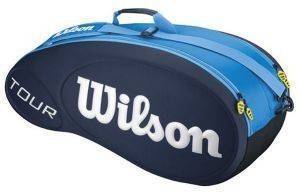 ` WILSON TOUR BLUE 6 PACK 