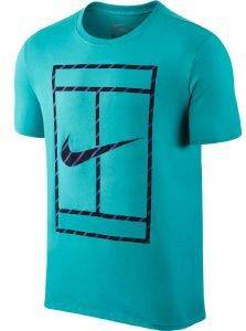 ΜΠΛΟΥΖΑ NIKE COURT FRENCH STRIPE ΓΑΛΑΖΙΑ (S) ΜΠΛΟΥΖΑ NIKE COURT FRENCH STRIPE ΓΑΛΑΖΙΑ (S)