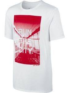 ΜΠΛΟΥΖΑ NIKE RUN THE CITY TEE ΛΕΥΚΗ/ΚΟΚΚΙΝΗ (M) ΜΠΛΟΥΖΑ NIKE RUN THE CITY TEE ΛΕΥΚΗ/ΚΟΚΚΙΝΗ (M)