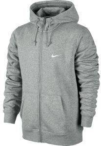 ΖΑΚΕΤΑ NIKE CLUB FULL ZIP HOODY SWOOSH ΓΚΡΙ (XL) ΖΑΚΕΤΑ NIKE CLUB FULL ZIP HOODY SWOOSH ΓΚΡΙ (XL)