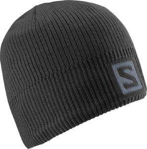 ΣΚΟΥΦΟΣ SALOMON LOGO BEANIE ΜΑΥΡΟΣ ΣΚΟΥΦΟΣ SALOMON LOGO BEANIE ΜΑΥΡΟΣ