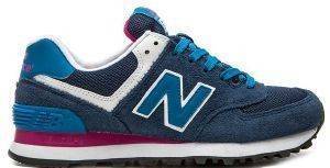 ΠΑΠΟΥΤΣΙ NEW BALANCE WL574 ΜΠΛΕ ΣΚΟΥΡΟ (USA:7, EU:37.5) ΠΑΠΟΥΤΣΙ NEW BALANCE WL574 ΜΠΛΕ ΣΚΟΥΡΟ (USA:7, EU:37.5)