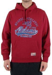 ΦΟΥΤΕΡ RUSSELL PULL OVER HOODY WITH DISTRESSED LOGO ΜΠΟΡΝΤΟ (S) ΦΟΥΤΕΡ RUSSELL PULL OVER HOODY WITH DISTRESSED LOGO ΜΠΟΡΝΤΟ (S)