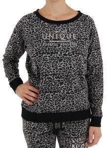ΜΠΛΟΥΖΑ RUSSELL CREW NECK SWEAT ANIMAL PRINT ΜΑΥΡΗ (L) ΜΠΛΟΥΖΑ RUSSELL CREW NECK SWEAT ANIMAL PRINT ΜΑΥΡΗ (L)