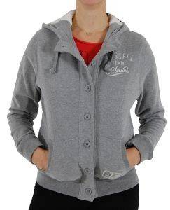 ΜΠΛΟΥΖΑ RUSSELL SHERPA BODY AND HOOD BUTTON ΓΚΡΙ (M) ΜΠΛΟΥΖΑ RUSSELL SHERPA BODY AND HOOD BUTTON ΓΚΡΙ (M)