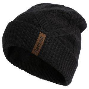 ΣΚΟΥΦΟΣ REEBOK ESSENTIALS CABLE BEANIE ΜΑΥΡΟΣ ΣΚΟΥΦΟΣ REEBOK ESSENTIALS CABLE BEANIE ΜΑΥΡΟΣ