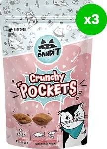 ��� ��������� ����� VET EXPERT MR BANDIT CRUNCHY POCKETS TUNA & SHRIMP (3��� X 40 GR)