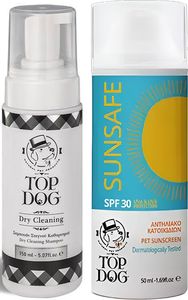 ΣΕΤ ΑΝΤΗΛΙΑΚΟ (50ML) & ΣΑΜΠΟΥΑΝ ΞΗΡΟΥ ΚΑΘΑΡΙΣΜΟΥ (150ML) ΓΙΑ ΚΑΤΟΙΚΙΔΙΑ TOPDOG ΣΕΤ ΑΝΤΗΛΙΑΚΟ (50ML) & ΣΑΜΠΟΥΑΝ ΞΗΡΟΥ ΚΑΘΑΡΙΣΜΟΥ (150ML) ΓΙΑ ΚΑΤΟΙΚΙΔΙΑ TOPDOG