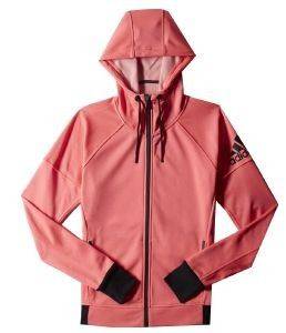 ΖΑΚΕΤΑ ADIDAS PERFORMANCE INFINITE DAYBREAKER HOODIE ΡΟΖ (S) ΖΑΚΕΤΑ ADIDAS PERFORMANCE INFINITE DAYBREAKER HOODIE ΡΟΖ (S)