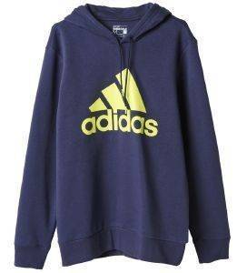  ADIDAS PERFORMANCE ESSENTIALS LOGO HOODIE  (S)