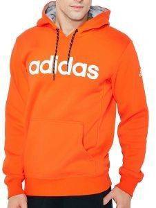 ΦΟΥΤΕΡ ADIDAS PERFORMANCE LINEAR 3S HOOD ΠΟΡΤΟΚΑΛΙ (XL) ΦΟΥΤΕΡ ADIDAS PERFORMANCE LINEAR 3S HOOD ΠΟΡΤΟΚΑΛΙ (XL)