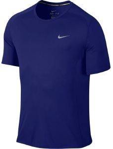 ΜΠΛΟΥΖΑ NIKE DRI-FIT MILER ΜΠΛΕ ΣΚΟΥΡΟ (M) ΜΠΛΟΥΖΑ NIKE DRI-FIT MILER ΜΠΛΕ ΣΚΟΥΡΟ (M)