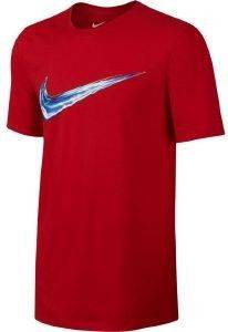 ΜΠΛΟΥΖΑ NIKE SWOOSH STREAK TEE ΚΟΚΚΙΝΗ (L) ΜΠΛΟΥΖΑ NIKE SWOOSH STREAK TEE ΚΟΚΚΙΝΗ (L)