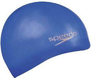 SPEEDO ΣΚΟΥΦΑΚΙ SPEEDO PLAIN MOULDED SILICONE CAP ΜΠΛΕ NEON