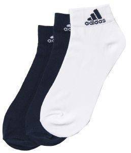 ������� ADIDAS PERFORMANCE THIN ANKLE 3P  ���� ������/������ (39-42)