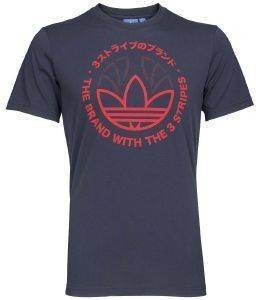 ΜΠΛΟΥΖΑ ADIDAS ORIGINALS TECH TREFOIL ΜΠΛΕ ΣΚΟΥΡΟ (S) ΜΠΛΟΥΖΑ ADIDAS ORIGINALS TECH TREFOIL ΜΠΛΕ ΣΚΟΥΡΟ (S)