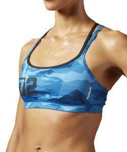 ΜΠΟΥΣΤΑΚΙ REEBOK ONES SERIES SHORT BRA ΜΠΛΕ (XL) ΜΠΟΥΣΤΑΚΙ REEBOK ONES SERIES SHORT BRA ΜΠΛΕ (XL)