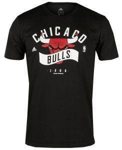 ������� ADIDAS PERFORMANCE TEAM NBA CHICAGO BULLS TEE ����� (L)