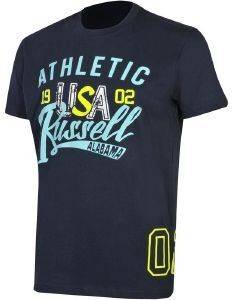 ΜΠΛΟΥΖΑ RUSSELL CREW NECK WITH MULTI COLOUR ΜΠΛΕ ΣΚΟΥΡΟ (M) ΜΠΛΟΥΖΑ RUSSELL CREW NECK WITH MULTI COLOUR ΜΠΛΕ ΣΚΟΥΡΟ (M)