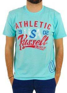  RUSSELL CREW NECK WITH MULTI COLOUR  (M)